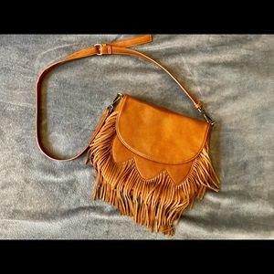 Fringe purse
